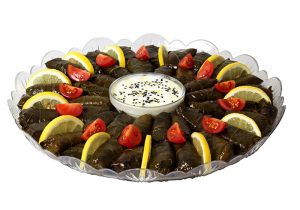 מגש עלי גפן ביתיים 50 יחידות